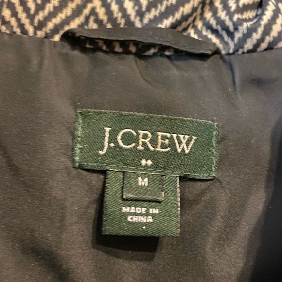 J. Crew Quilted houndstooth vest - Picture 4 of 7